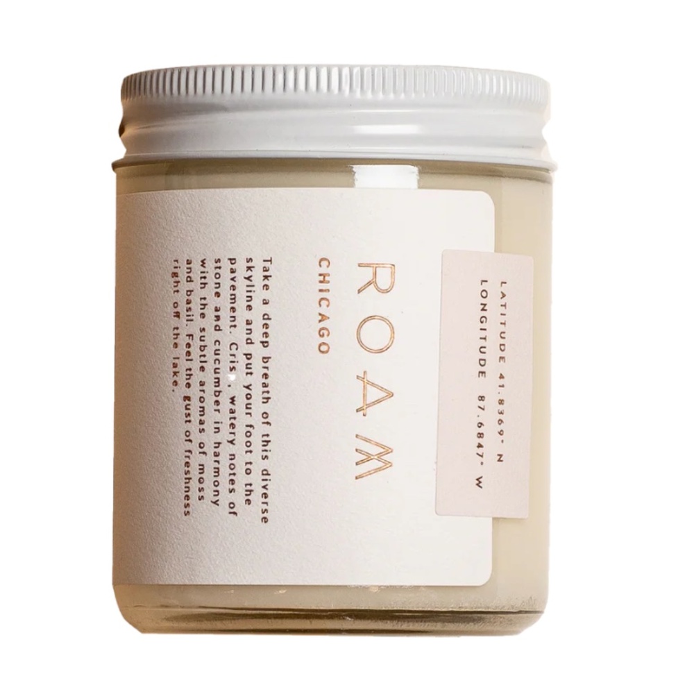 NEW ROAM CHICAGO CANDLE - FIRST EDITION - 7 oz.